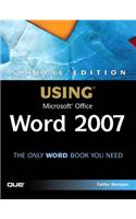 Special Edition Using Microsoft Office Word 2007