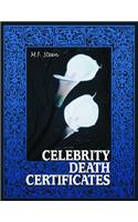 Celebrity Death Certificates