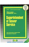 Superintendent of Sewer Service