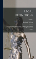 Legal Definitions