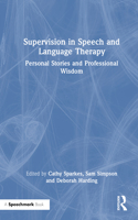 Supervision in Speech and Language Therapy