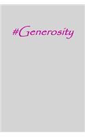 #generosity