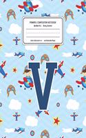 Primary Composition Notebook Grades K-2 Story Journal V