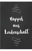 Rapper: DIN A5 - Punkteraster 120 Seiten - Notizbuch - Notizblock - Block - Terminkalender - Abschied - Abschiedsgeschenk - Ruhestand - Arbeitskollege - Kal