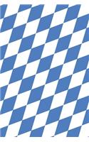 Bavarian Flag Journal: 6 x 9 Blank lined Journal to write in