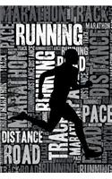 Running Journal: Cool Blank Lined Running Lovers Notebook for Runner and Coach
