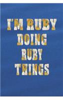 I'm Ruby Doing Ruby Things