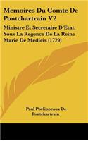 Memoires Du Comte De Pontchartrain V2