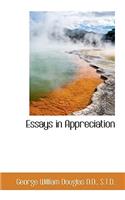 Essays in Appreciation: (English)