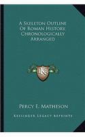 Skeleton Outline Of Roman History, Chronologically Arranged