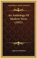 Anthology Of Modern Verse (1921)
