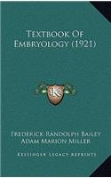Textbook of Embryology (1921)