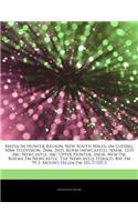 Articles on Media in Hunter Region, New South Wales, Including: Nbn Television, 2nm, 2hd, Kofm (Newcastle), Nxfm, 1233 ABC Newcastle, ABC Upper Hunter