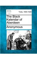 Black Kalendar of Aberdeen