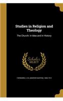 Studies in Religion and Theology