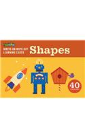 Write-On Wipe-Off Learning Cards: Shapes