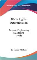Water Rights Determination