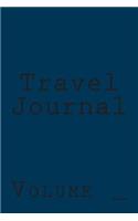 Travel Journal: Blue Cover(S M Travel Journals)