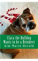 Clara the Bulldog Wants to be a Reindeer