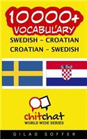 10000+ Swedish - Croatian Croatian - Swedish Vocabulary