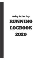 today is the day running log book 2020