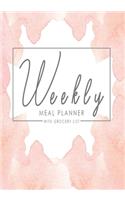 Weekly Meal Planner with Grocery List