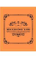 Reading Log: Keep track and review your favourite books and authors - Reading Log Gift for Book Lovers - Reading Journal