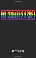 The Future is Bi Notebook: 6x9 inches - 110 blank numbered pages - Greatest LGBTQ Rainbow Journal - Gift, Present Idea