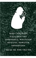 Sherlock Holmes Gift Journal