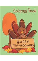 Happy Thanksgiving - Coloring Book