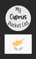 My Cyprus Bucket List: Novelty Bucket List Themed Notebook
