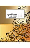 Graph Paper Composition Notebook: 5 Squares Per Inch - 100 Pages - 7.5 x 9.25 Inches - Paperback(36 Composition Book One)