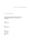 Statistical Short-Range Guidance for Peak Wind Speed Forecasts on Kennedy Space Center/Cape Canaveral Air Force Station: Phase I Results