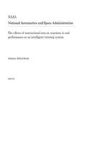 The Effects of Instructional Sets on Reactions to and Performance on an Intelligent Tutoring System