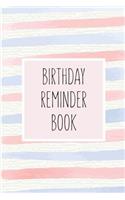 Birthday Reminder Book