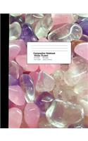 Composition Notebook Wide Ruled Notebook 7.44 X 9.59 Inches 100 Sheets / 200 Pages