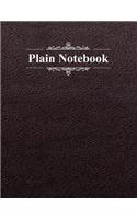 Plain Notebook