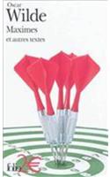Maximes ET Autres Textes
