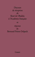 Discours de Reception