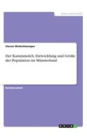 Kammmolch. Entwicklung und Größe der Population im Münsterland