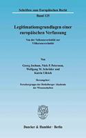 Legitimationsgrundlagen Einer Europaischen Verfassung