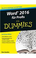 Word 2016 fur Profis fur Dummies