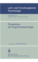 Perspektiven der Kognitionspsychologie