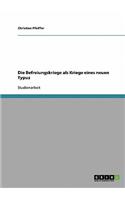 Befreiungskriege als Kriege eines neuen Typus