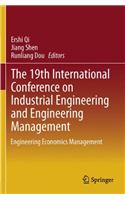 19th International Conference on Industrial Engineering and Engineering Management