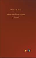 Memoirs of Aaron Burr