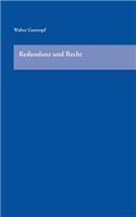 Redundanz und Recht