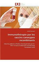 Immunoth�rapie Par Les Vaccins Canarypox Recombinants