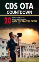 CDS OTA Countdown: Original Solved UPSC Style Mock Test Practice Previous Year Papers | Fully Solved English, General knowledge Papers | 20 CDS Sample papers with OMR Sheets