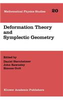 Deformation Theory and Symplectic Geometry